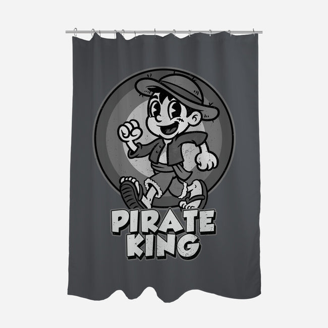 Vintage Pirate King-None-Polyester-Shower Curtain-Badbone Collections