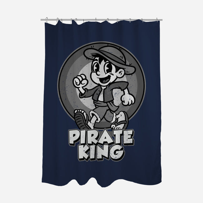 Vintage Pirate King-None-Polyester-Shower Curtain-Badbone Collections