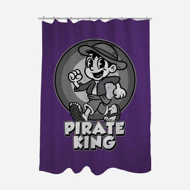 Vintage Pirate King-None-Polyester-Shower Curtain-Badbone Collections