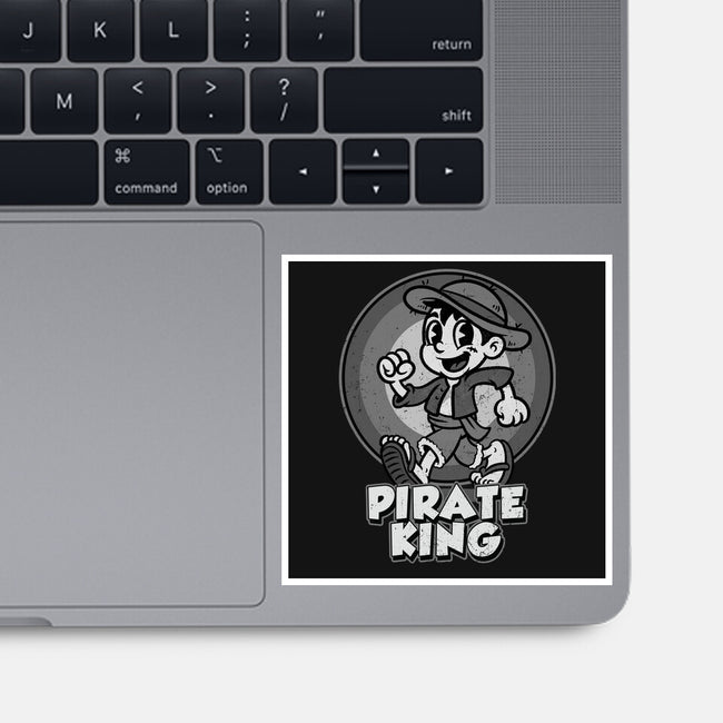 Vintage Pirate King-None-Glossy-Sticker-Badbone Collections
