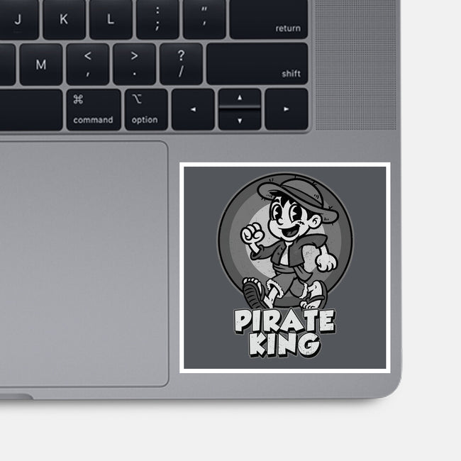 Vintage Pirate King-None-Glossy-Sticker-Badbone Collections