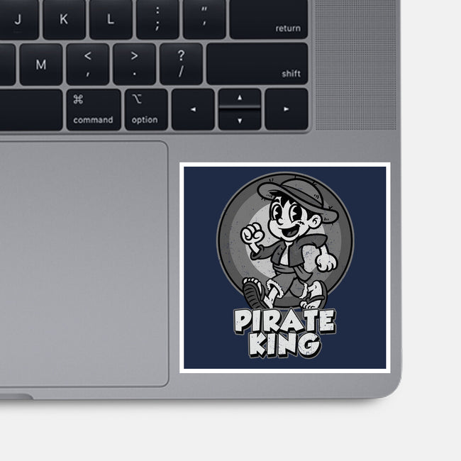 Vintage Pirate King-None-Glossy-Sticker-Badbone Collections