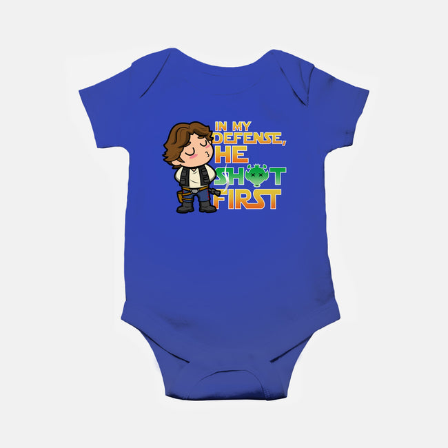 A Smuggler's Defense-Baby-Basic-Onesie-Boggs Nicolas