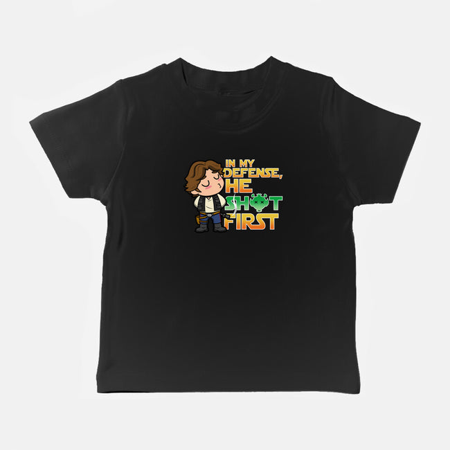 A Smuggler's Defense-Baby-Basic-Tee-Boggs Nicolas