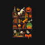 Bookstore Halloween-Unisex-Crew Neck-Sweatshirt-tobefonseca