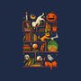 Bookstore Halloween-None-Glossy-Sticker-tobefonseca