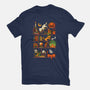 Bookstore Halloween-Mens-Heavyweight-Tee-tobefonseca