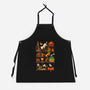 Bookstore Halloween-Unisex-Kitchen-Apron-tobefonseca