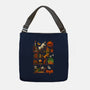 Bookstore Halloween-None-Adjustable Tote-Bag-tobefonseca