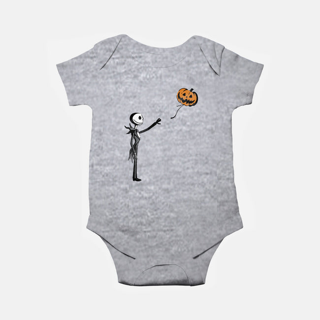 Jack With Pumpkin-Baby-Basic-Onesie-Barbadifuoco