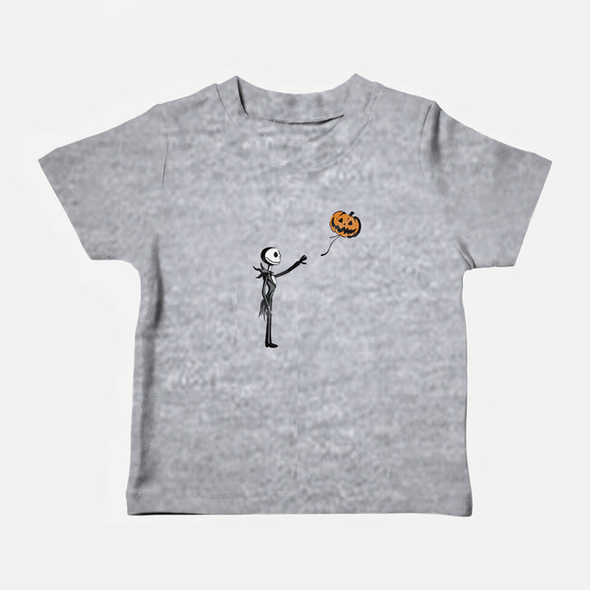 Jack With Pumpkin-Baby-Basic-Tee-Barbadifuoco