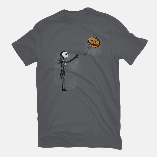Jack With Pumpkin-Mens-Basic-Tee-Barbadifuoco