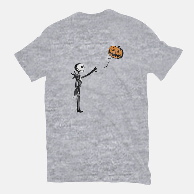 Jack With Pumpkin-Womens-Basic-Tee-Barbadifuoco