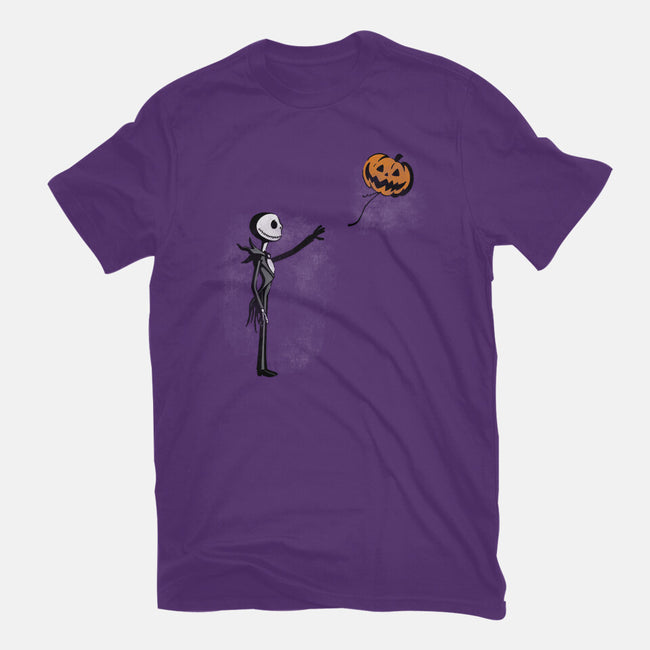Jack With Pumpkin-Mens-Basic-Tee-Barbadifuoco