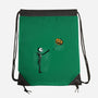 Jack With Pumpkin-None-Drawstring-Bag-Barbadifuoco