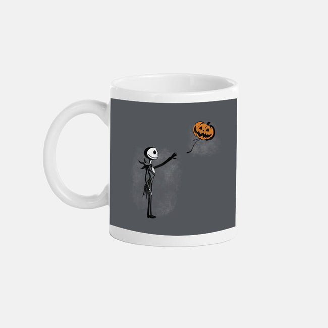 Jack With Pumpkin-None-Mug-Drinkware-Barbadifuoco