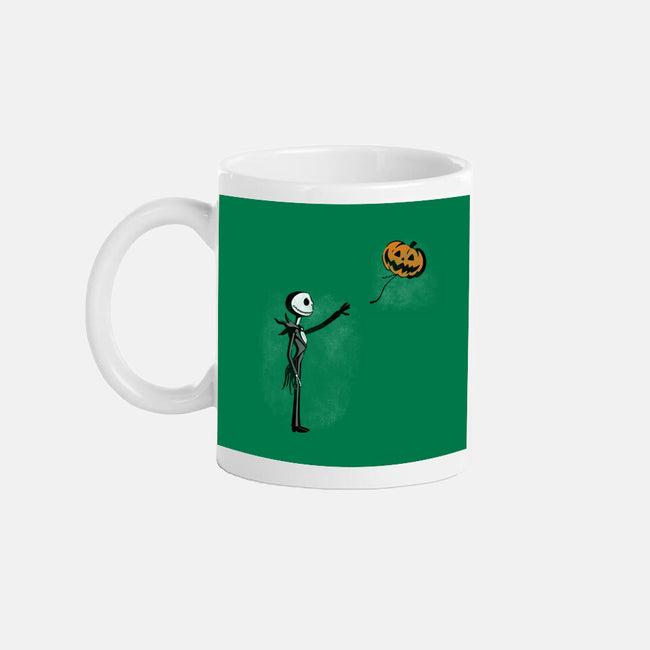 Jack With Pumpkin-None-Mug-Drinkware-Barbadifuoco