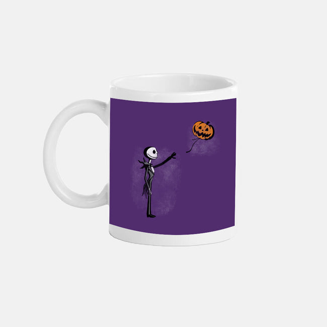 Jack With Pumpkin-None-Mug-Drinkware-Barbadifuoco
