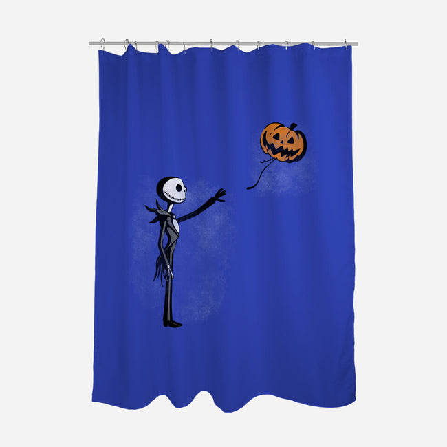 Jack With Pumpkin-None-Polyester-Shower Curtain-Barbadifuoco
