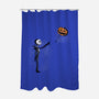 Jack With Pumpkin-None-Polyester-Shower Curtain-Barbadifuoco