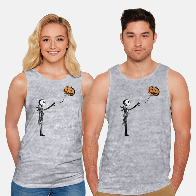 Jack With Pumpkin-Unisex-Basic-Tank-Barbadifuoco