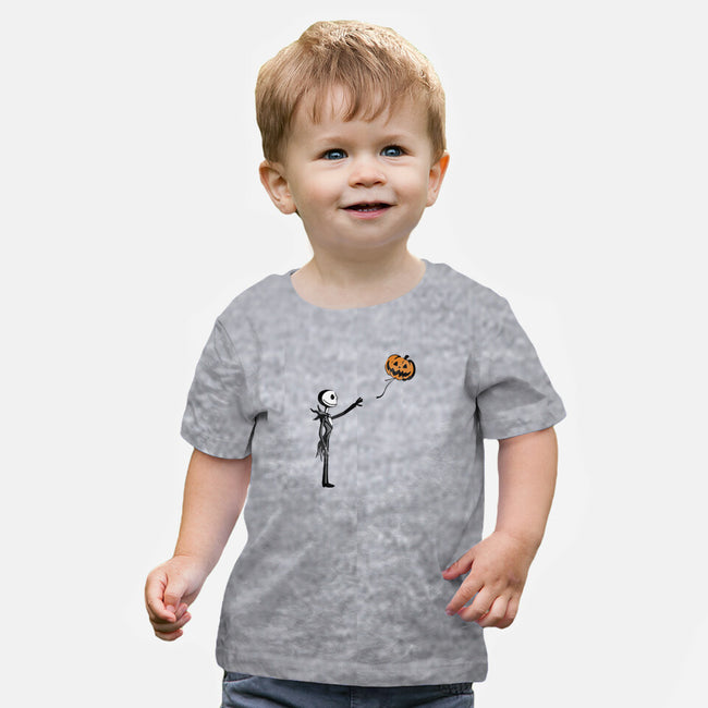 Jack With Pumpkin-Baby-Basic-Tee-Barbadifuoco