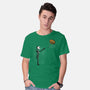 Jack With Pumpkin-Mens-Basic-Tee-Barbadifuoco