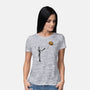 Jack With Pumpkin-Womens-Basic-Tee-Barbadifuoco