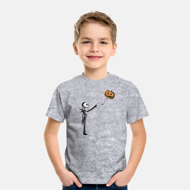 Jack With Pumpkin-Youth-Basic-Tee-Barbadifuoco