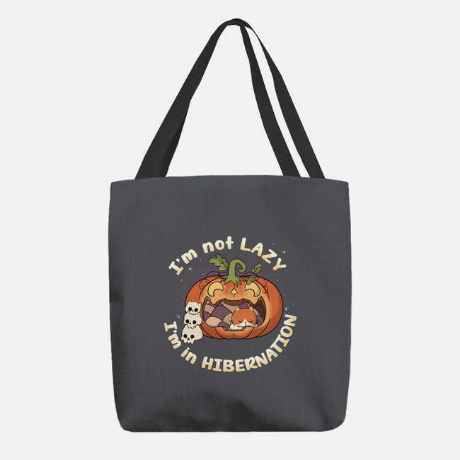 I'm In Hibernation-None-Basic Tote-Bag-Freecheese