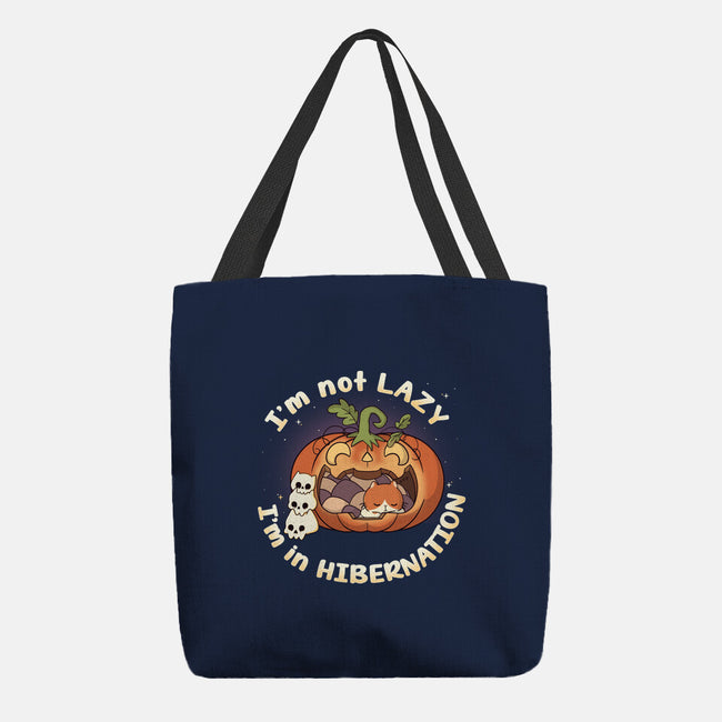 I'm In Hibernation-None-Basic Tote-Bag-Freecheese