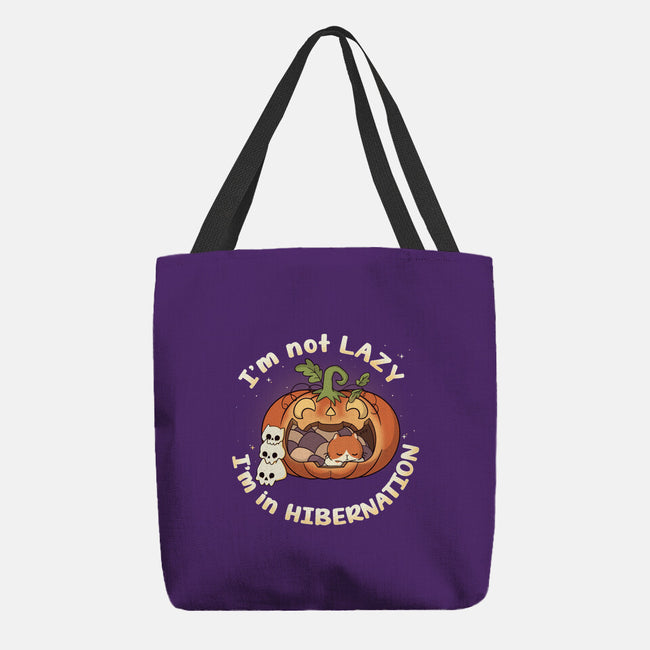 I'm In Hibernation-None-Basic Tote-Bag-Freecheese