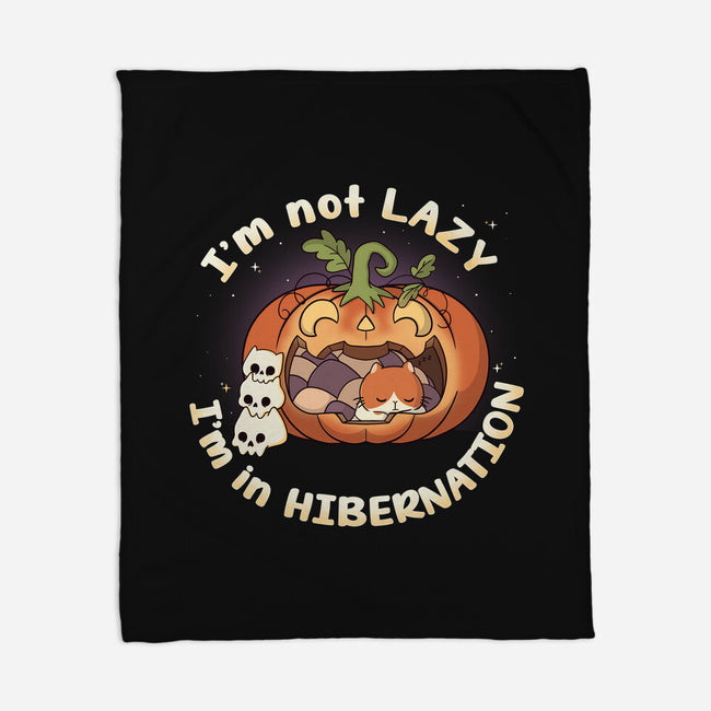 I'm In Hibernation-None-Fleece-Blanket-Freecheese