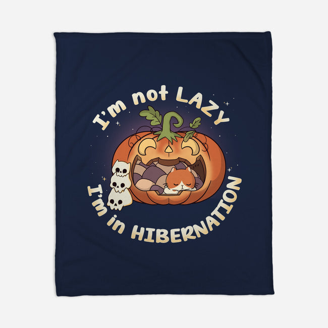 I'm In Hibernation-None-Fleece-Blanket-Freecheese