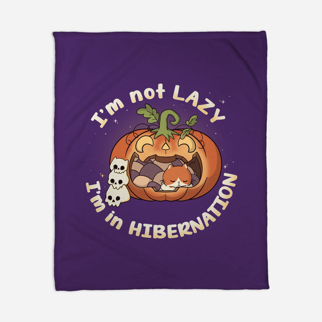 I'm In Hibernation-None-Fleece-Blanket-Freecheese