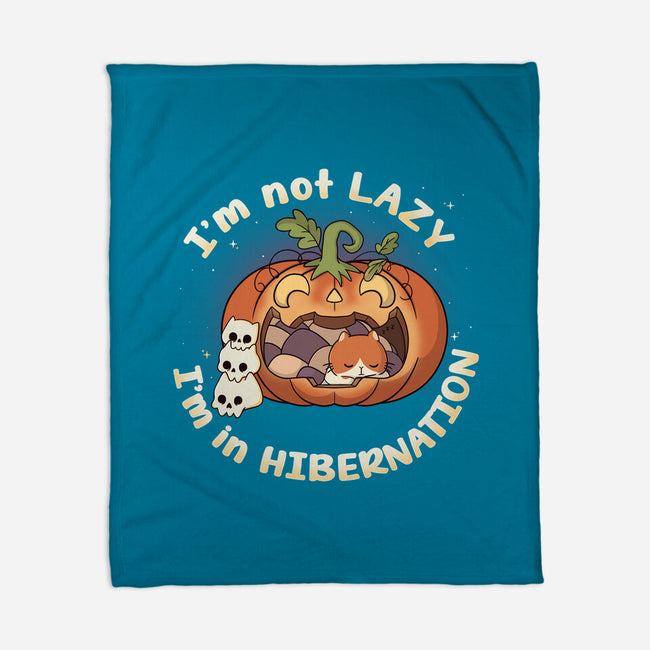 I'm In Hibernation-None-Fleece-Blanket-Freecheese