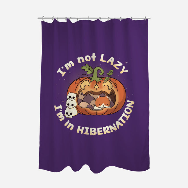 I'm In Hibernation-None-Polyester-Shower Curtain-Freecheese