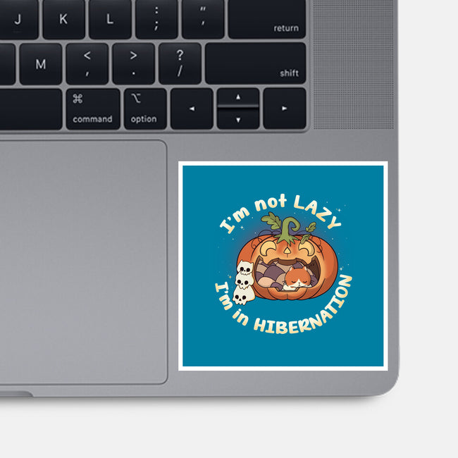 I'm In Hibernation-None-Glossy-Sticker-Freecheese