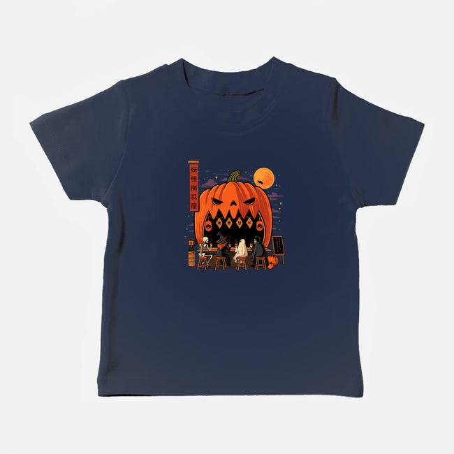 Pumpkin Spice Station-Baby-Basic-Tee-erion_designs