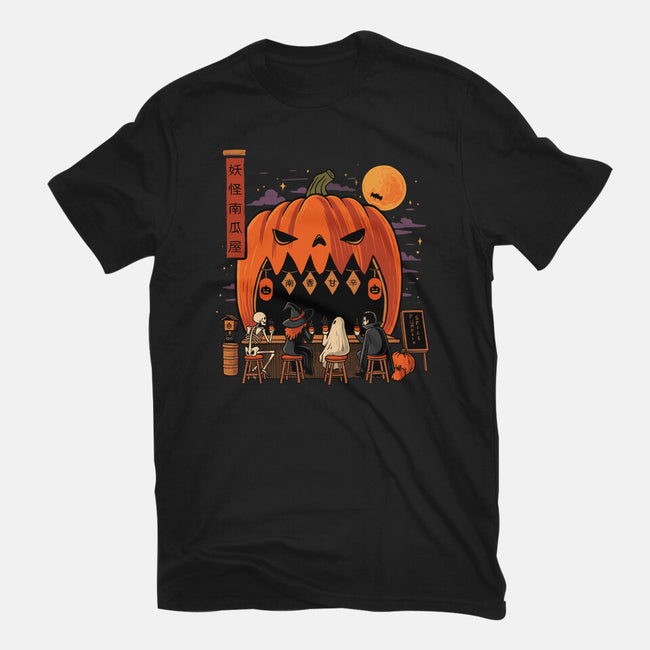 Pumpkin Spice Station-Womens-Basic-Tee-erion_designs