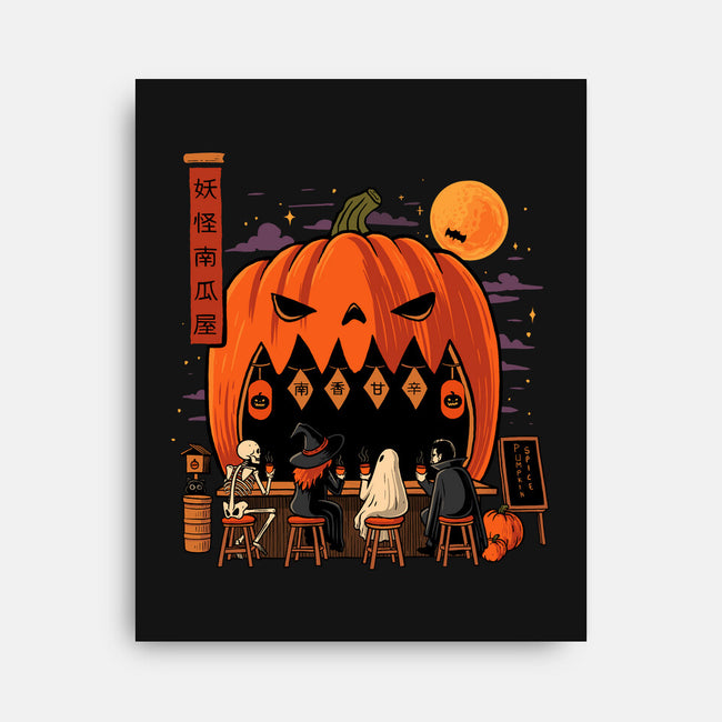 Pumpkin Spice Station-None-Stretched-Canvas-erion_designs