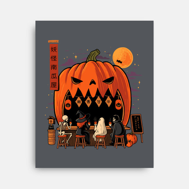 Pumpkin Spice Station-None-Stretched-Canvas-erion_designs