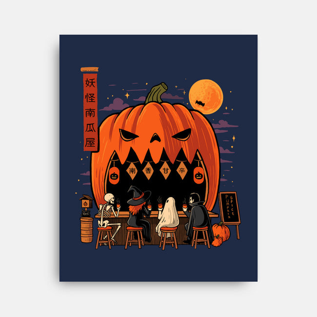 Pumpkin Spice Station-None-Stretched-Canvas-erion_designs