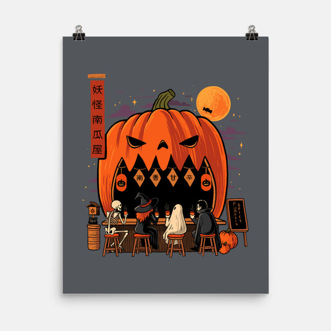 Pumpkin Spice Station-None-Matte-Poster-erion_designs
