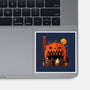 Pumpkin Spice Station-None-Glossy-Sticker-erion_designs