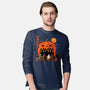 Pumpkin Spice Station-Mens-Long Sleeved-Tee-erion_designs