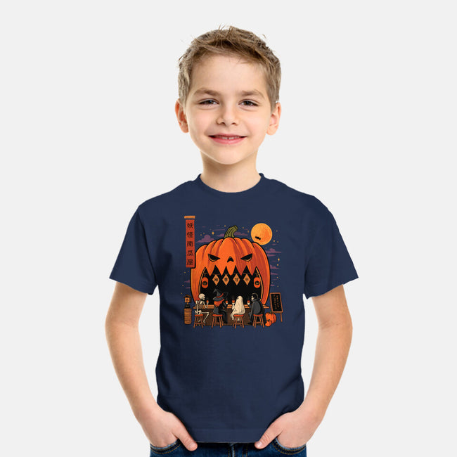 Pumpkin Spice Station-Youth-Basic-Tee-erion_designs