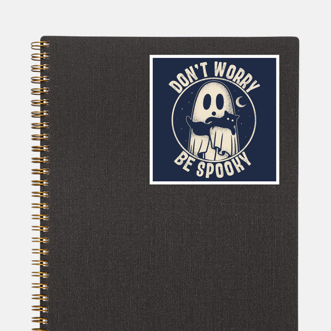 Be Spooky-None-Glossy-Sticker-turborat14