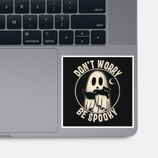 Be Spooky-None-Glossy-Sticker-turborat14