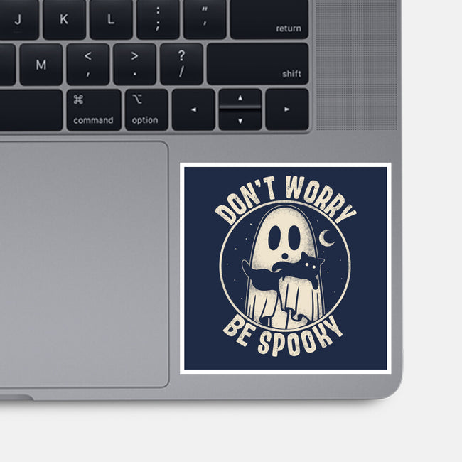 Be Spooky-None-Glossy-Sticker-turborat14